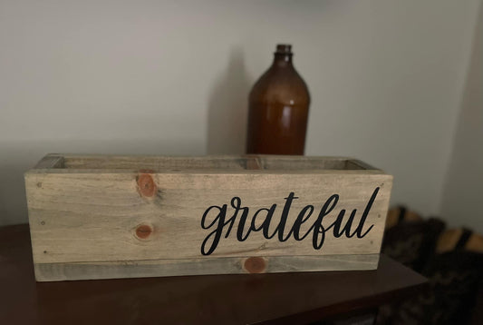 Grateful / Decorative Box